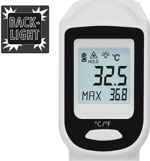 Laserliner Thermospot Infrarot- und Laserthermometer Für Temperaturen Bis 365°C Mit Verhältnis von Abstand zum Ziel 12:1