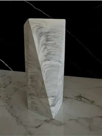 SteweHome Διακοσμητικό Βάζο Γκρι Y20cm