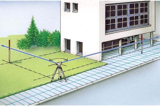 Laserliner Automatic Optical Level with Tripod & Rod 26x