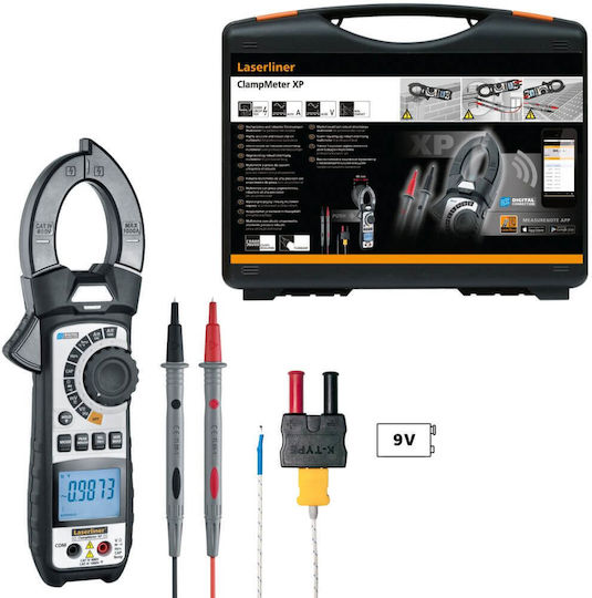Laserliner Laserliner Digital Klemmmessgerät LL-083.043A Maximale Maulöffnung 40mm