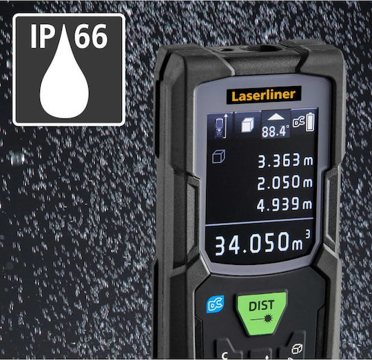 Laserliner Laser Entfernungsmesser LaserRange-Master Gi8 Pro mit Messbereich 0,05m-80m