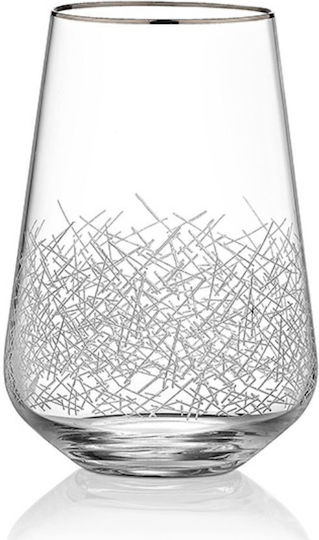 Crystal Bohemia Σετ Ποτήρια Κρασιού Κολωνάτα Κρυστάλλινα 450ml 36τμχ