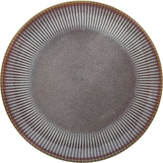 Cryspo Trio Brown Ceramic Dinnerware Set 40pcs