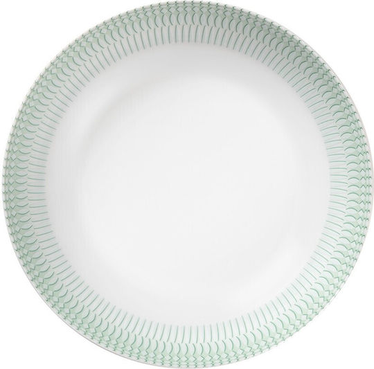 Cryspo Trio Turquoise Porcelain Dinnerware Set 40pcs