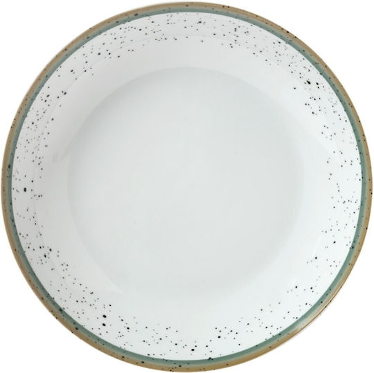 Cryspo Trio White Porcelain Dinnerware Set 40pcs