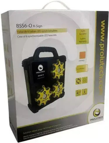Prolutech Plastic Signage Accessories in Orange Colour