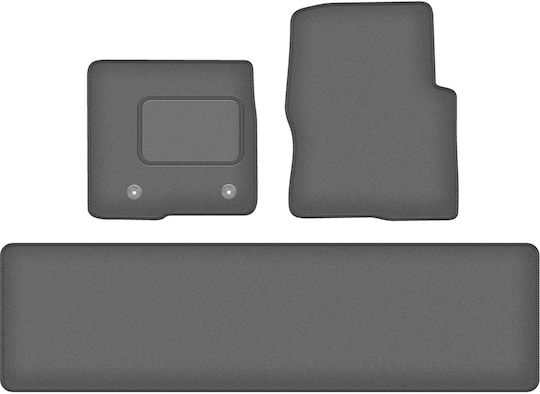 Velour Auto Fußmatten Graphit Für Ford F150 Xi Supercab 2003-2008