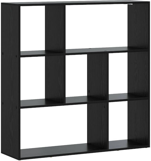 Βιβλιοθήκη Μαύρη Δρυς 102x29x103.5εκ.