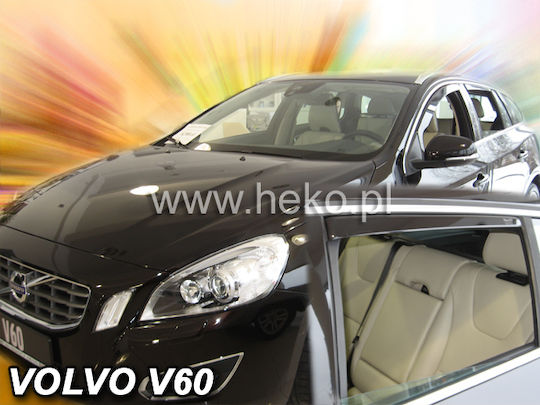 Heko Комплект Ветробрани Dark Fime за Volvo V50 4бр