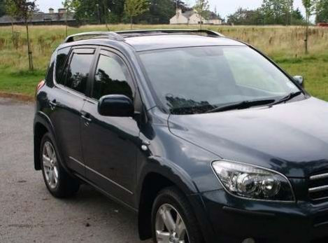Heko Комплект Ветробрани Dark Fime за Toyota РАВ 4 5D 2005-2012 2бр