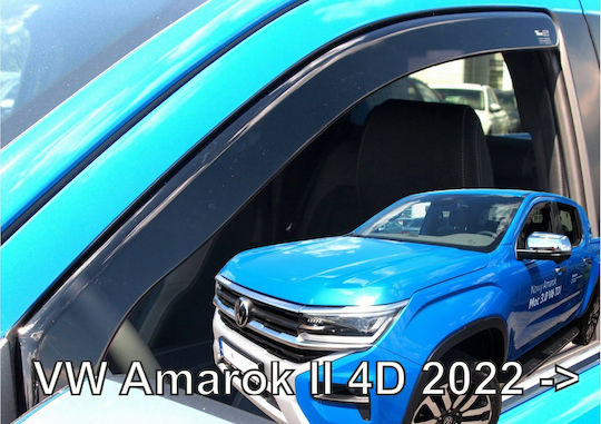 Heko Комплект Ветробрани Dark Fime за Volkswagen Амарок 4D 2022+ 4бр