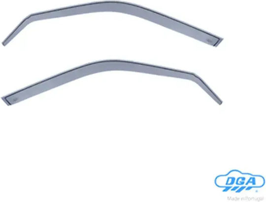 DGA Set of Windbreakers Front Car Dark Fime for Citroen Xsara 1997-2006 2pcs