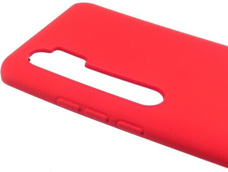 Molan Cano Βελούδινη Υφή Back Cover Σιλικόνης Κόκκινο (Xiaomi Mi Note 10 / Mi Note 10 Pro)