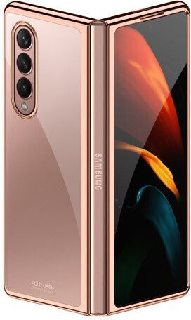 Galaxy Z Back Cover Plastic Transparent (Galaxy Z Fold 3)