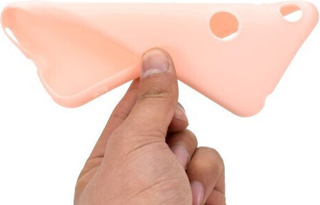 Umschlag Rückseite Silikon Rosa (Ehre 8A)