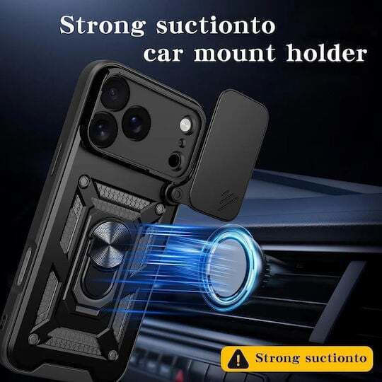 Defender Back Cover Plastic / Silicone Black Redmi Note 15
