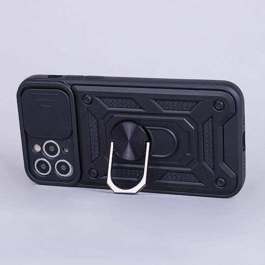 Defender Back Cover Plastic / Silicone Black Redmi Note 15