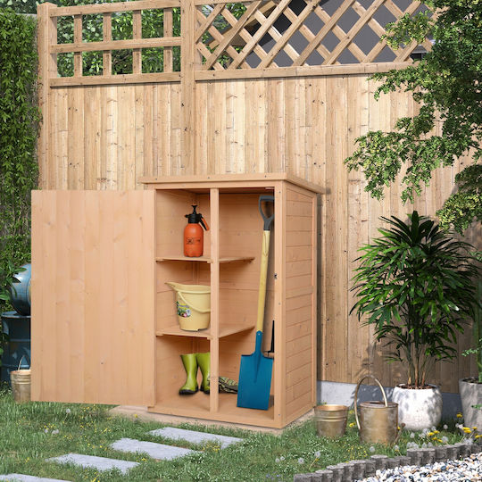 Hölzernes Gartenhaus M0.75xP0.56xH1.15m