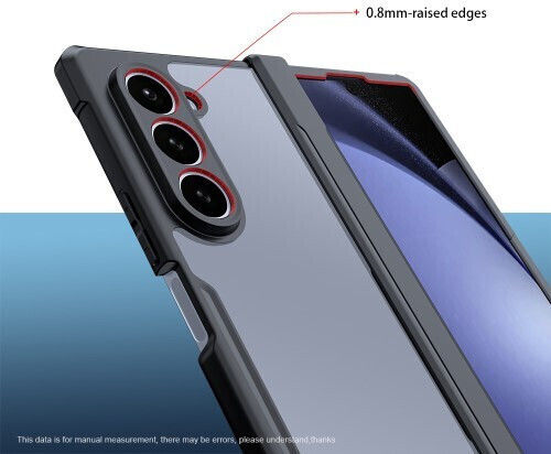 Xundd Back Cover Σιλικόνης / Πλαστικό Μαύρο (Galaxy Z Fold6)