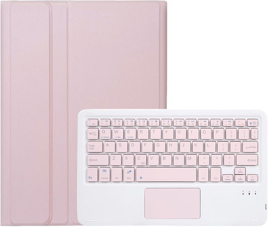 Флип капак с клавиатура Розов (Redmi Pad SE 11)