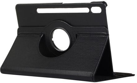 Plus S8 Plus S7 Fe Flip Cover Περιστρεφόμενη Μαύρη (Galaxy Tab S7+)