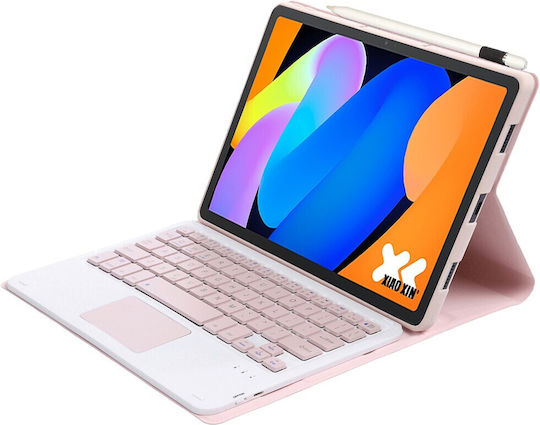 Klappdeckel mit Tastatur Rosa (Lenovo Tab K11 Gen 2, Idea Tab, Xiaoxin Pad 11 2025) 9.39