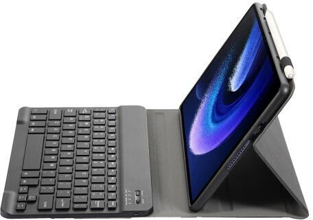 Flip Cover Cu Tastatură În Engleză SUA Neagră Xiaomi Pad 6