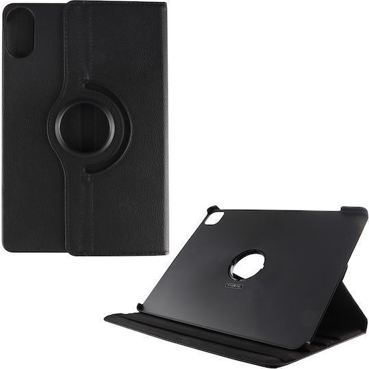 Volte-Tel Flip Cover Δερμάτινη Περιστρεφόμενη Μαύρη (Xiaomi Redmi Pad 2 11.0)