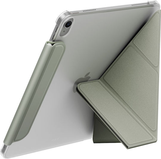 Uniq Camden Lite Flip Cover Grüne Apple iPad Air 11" 2024 / 2025 / 2026 / iPad Air 10,9" 2022 / 2020