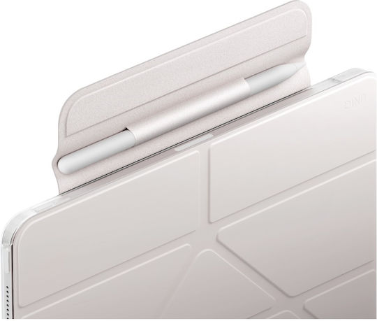 Uniq Camden Lite Флип Капак Бежов (Ipad 11 A16 (2025) / Ipad 10.9 10-то поколение (2022))