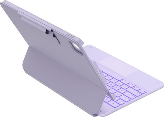 Typecase Case Edge + Tastatur iPad Air 13 2024/2025 Hell Lila Kb206-129-e-lpulch-lpu-b-us-v5