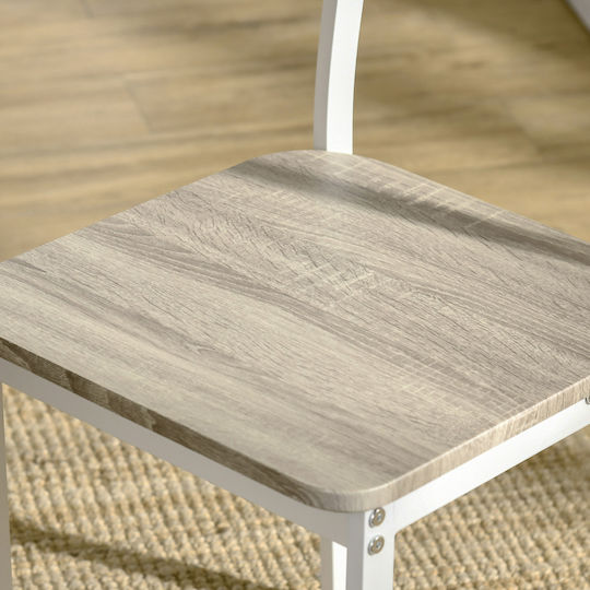 Kitchen Table with 1 Chair 110x70cm