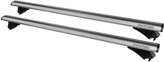 Menabo Aluminum Car Roof Bars Leopard XL Silver 135 Cm Silver Color Ford Kuga III Escape IV Without Glass Roof 5 Doors 2020> With Flush Rails 2 Pieces 8860/MB MP.8860/MB-42