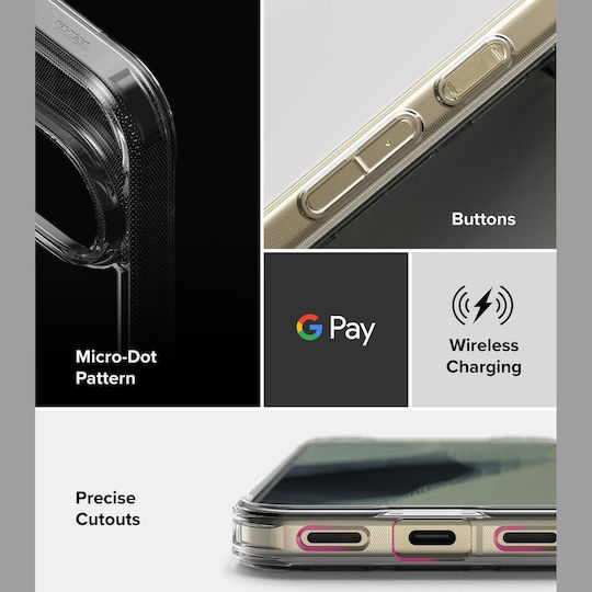 Ringke Fusion Back Cover Σιλικόνης / Πλαστικό Διάφανο (Google Pixel 11 Pro XL)