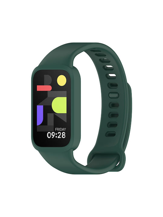 Каишка Силикон Зелен (Xiaomi Smart Band 9 Active)