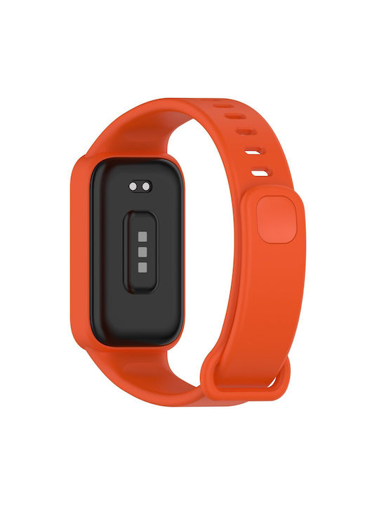 Λουράκι Σιλικόνης Πορτοκαλί (Xiaomi Smart Band 9 Active)
