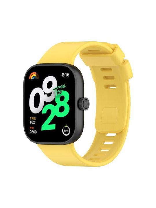 Λουράκι Σιλικόνης Κίτρινο (Redmi Watch 4 / Redmi Watch 5)