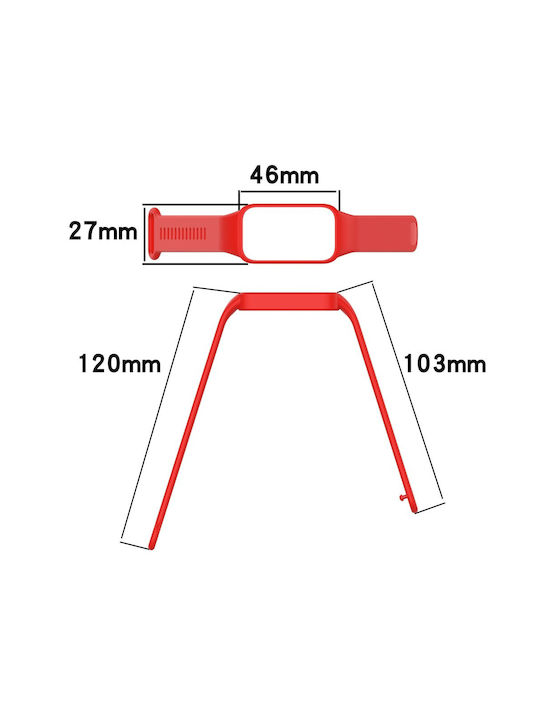 Strap Silicone Pink (Xiaomi Smart Band 9 Active)
