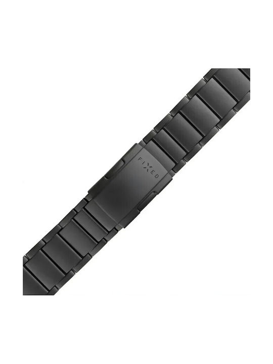 Fixed Лукрак Неръждаема Стомана Черен Garmin Quickfit 22 мм
