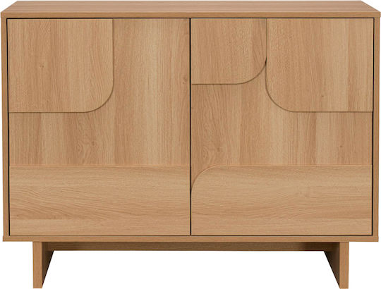 Jenfia Wooden Sideboard Natural Shade 101.2x39x75.5cm
