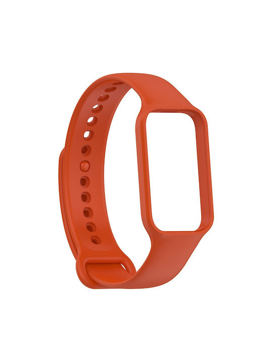 Λουράκι Σιλικόνης Πορτοκαλί (Smart Band 8 Active)