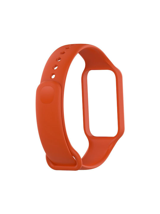 Λουράκι Σιλικόνης Πορτοκαλί (Smart Band 8 Active)