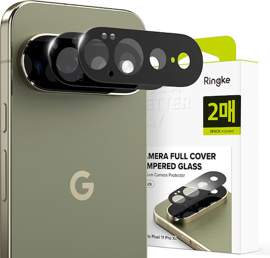 Ringke Kameraschutz Gehärtetes Glas Schwarz für Google Pixel 11 Pro XL