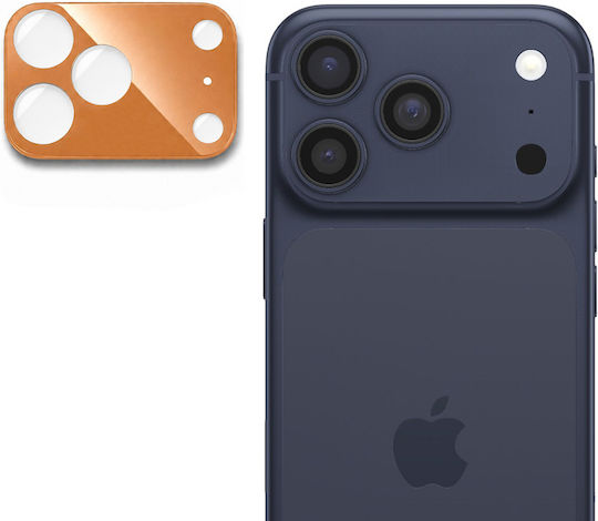 Techsuit Full Protecție Cameră Film adeziv Orange pentru Iphone 17 Pro