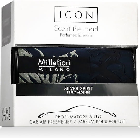 Millefiori Milano Icon Dezodorant Auto Argintiu Spirit Textil Floral