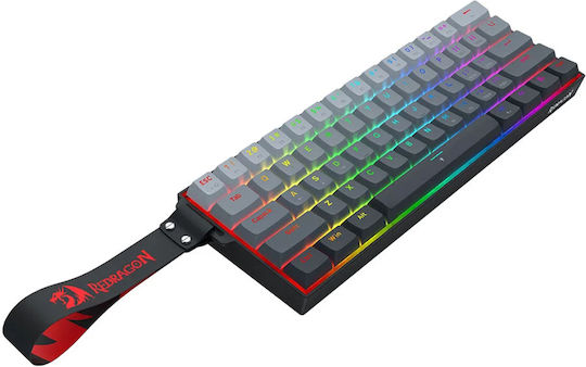 Redragon FIZZ RT K617GGB-RGB-MP Гейминг клавиатура 60% с магнитни превключватели и RGB осветление (Английски US)
