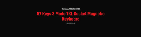 Redragon Kumara K552BG-RGB-M Gaming Πληκτρολόγιο Tenkeyless με Μεμβράνης διακόπτες και RGB φωτισμό (Αγγλικό US)
