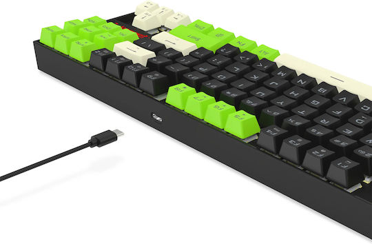Redragon Kumara K552BG-RGB-M Gaming Πληκτρολόγιο Tenkeyless με Μεμβράνης διακόπτες και RGB φωτισμό (Αγγλικό US)