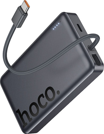 Hoco Q44 MagSafe Външна батерия 10000mAh 20W Power Delivery / Quick Charge Сив