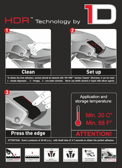 Fuel Cap Protector Ducati Hdr293/pr3533